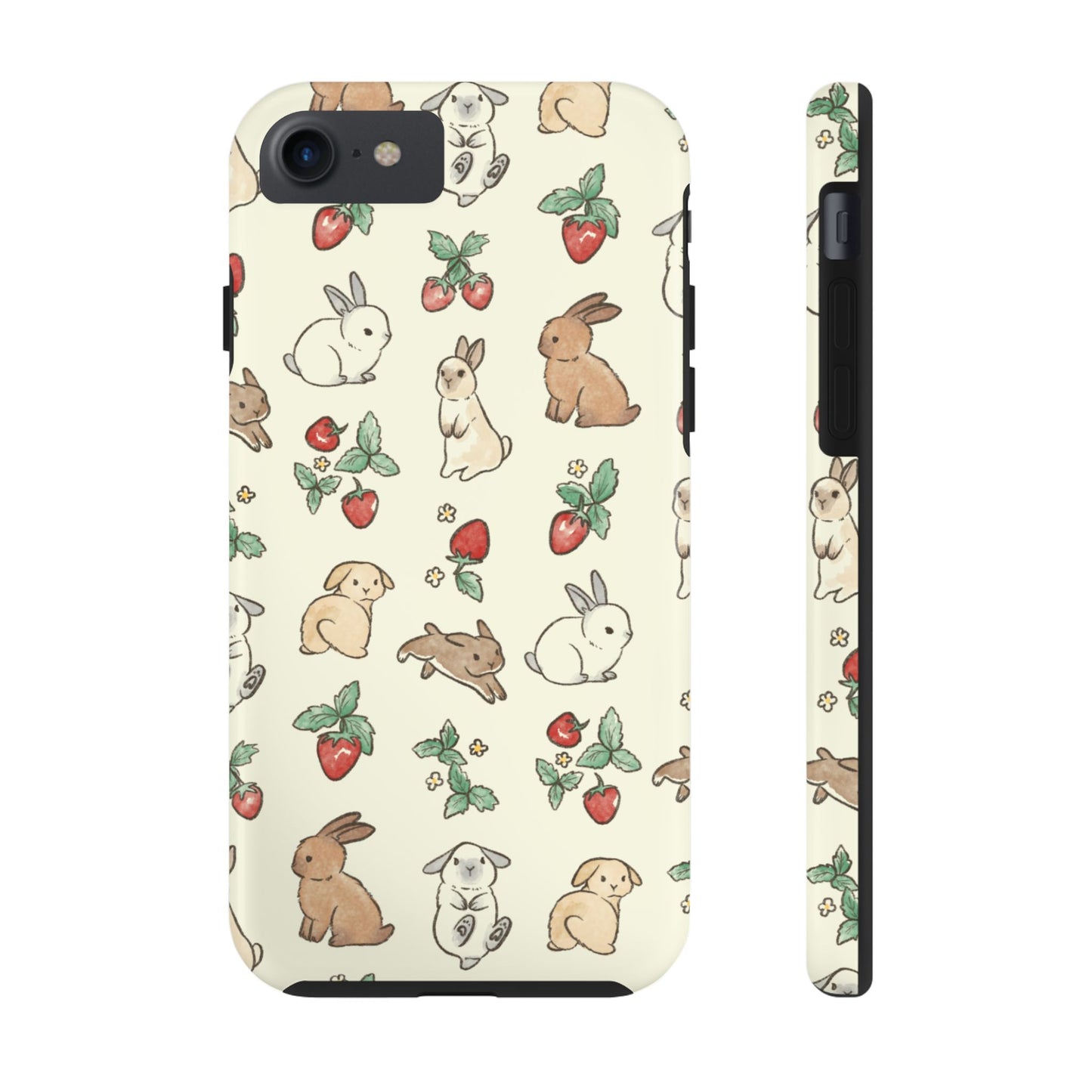 Bunny Berry Garden Phone Case