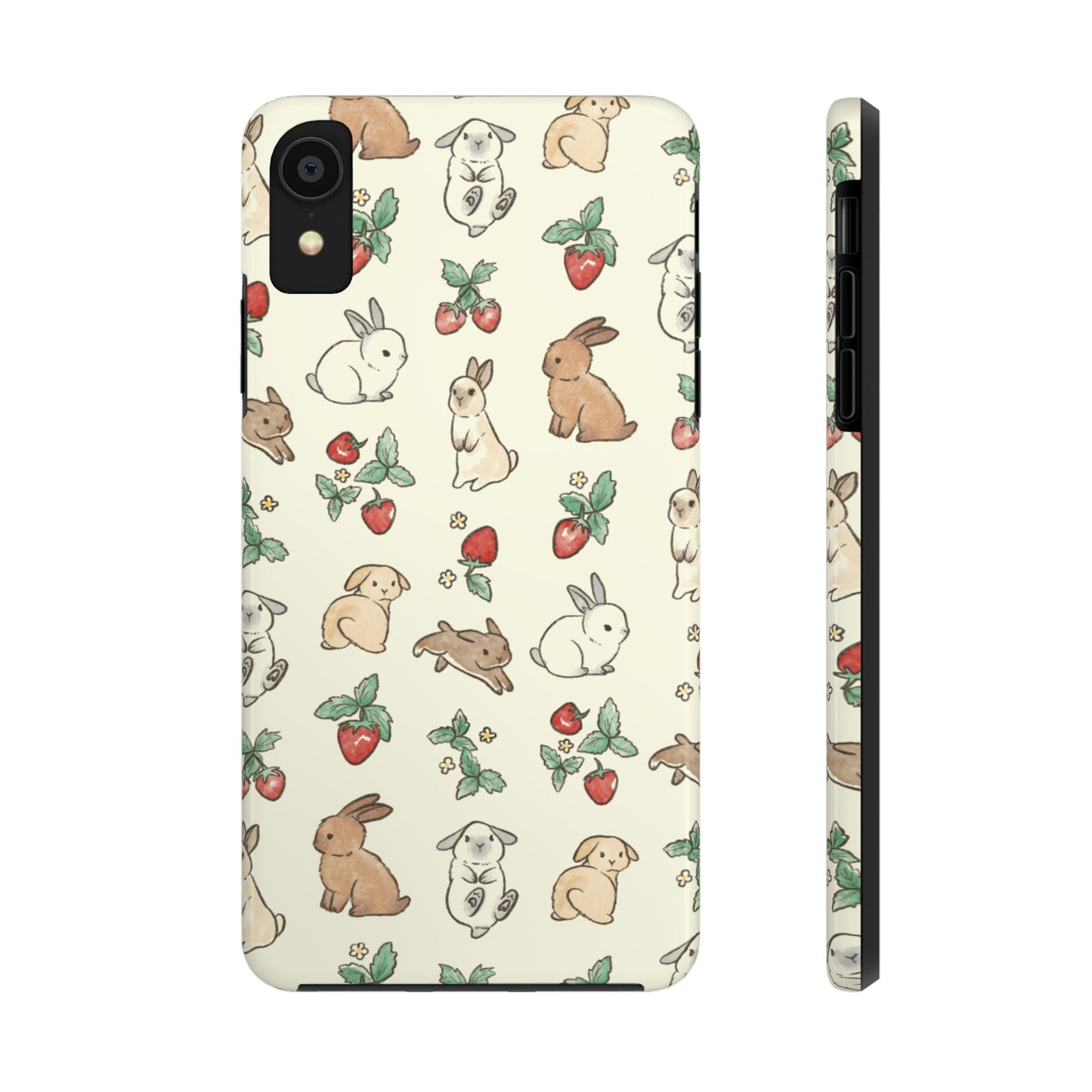 Bunny Berry Garden Phone Case