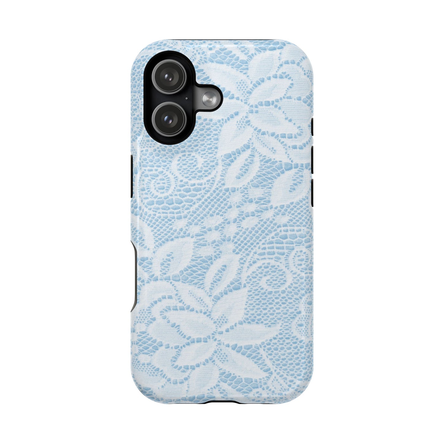 Skye White Lace Pattern Case