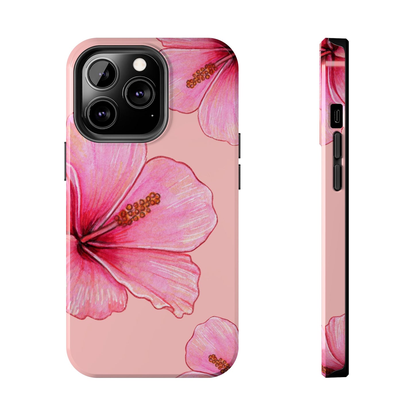 Hibiscus Paradise Pink Phone Case