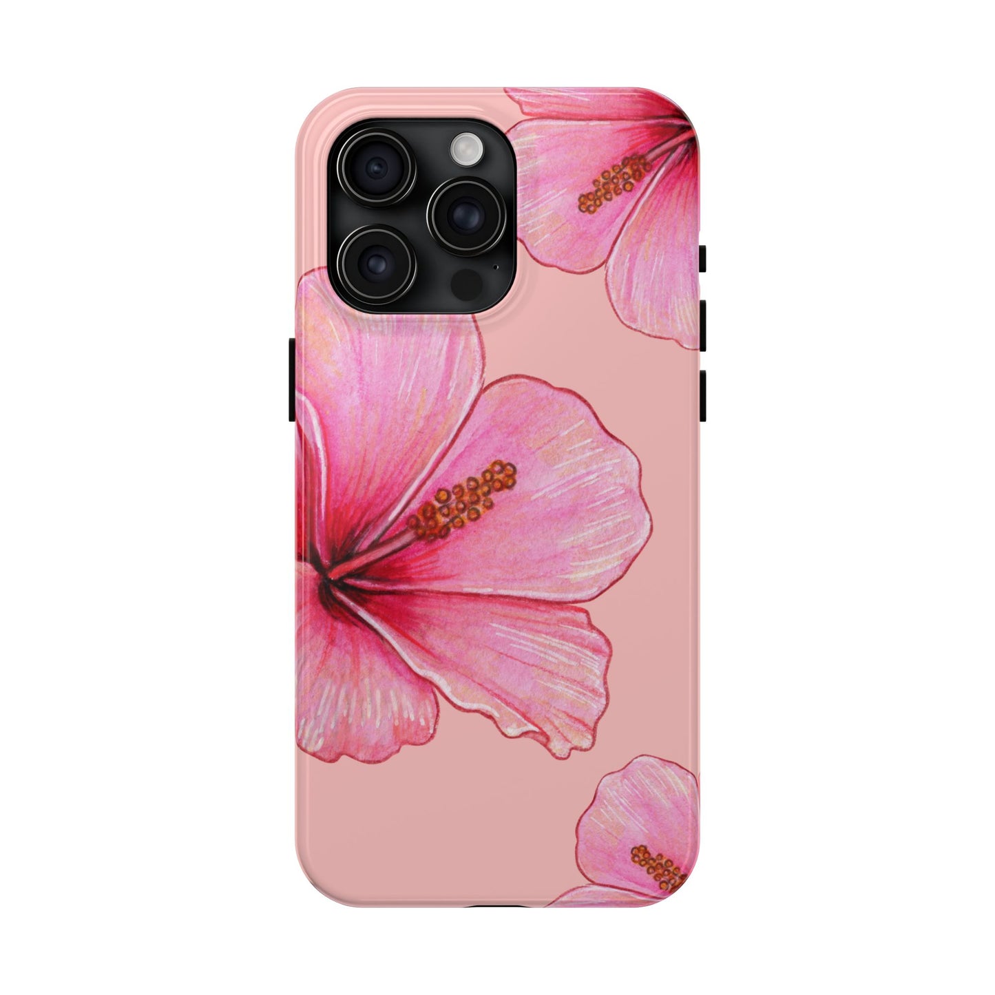 Hibiscus Paradise Pink Phone Case