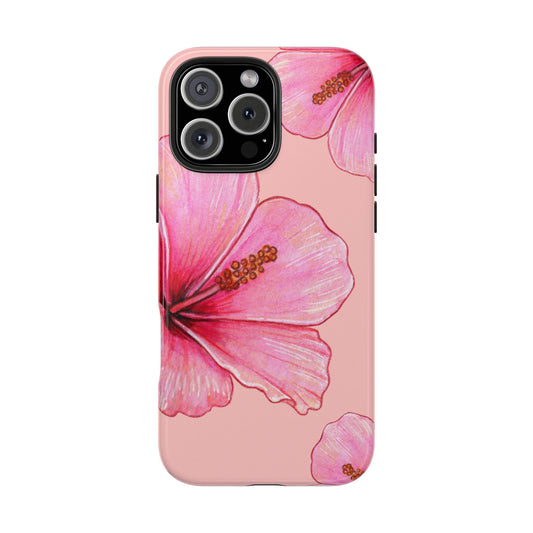 Hibiscus Paradise Pink Phone Case