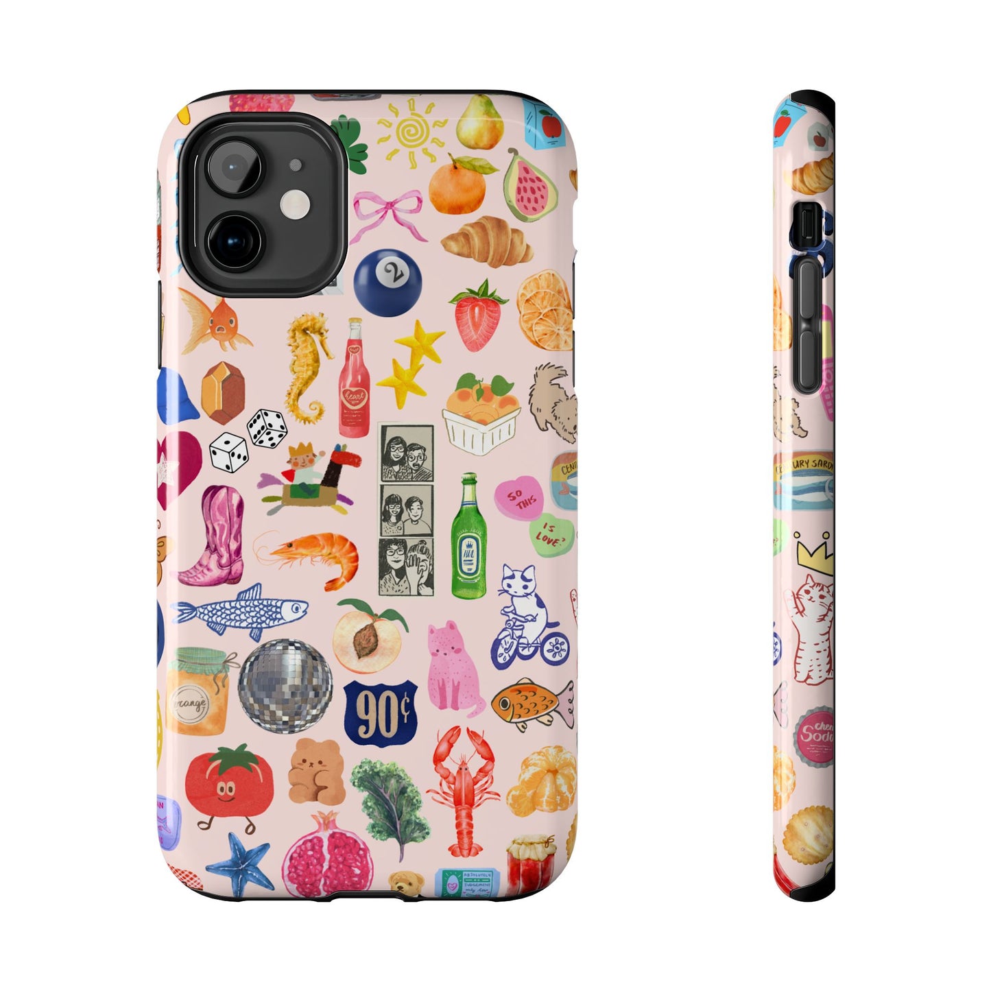Pink Summer Collage Phone Case