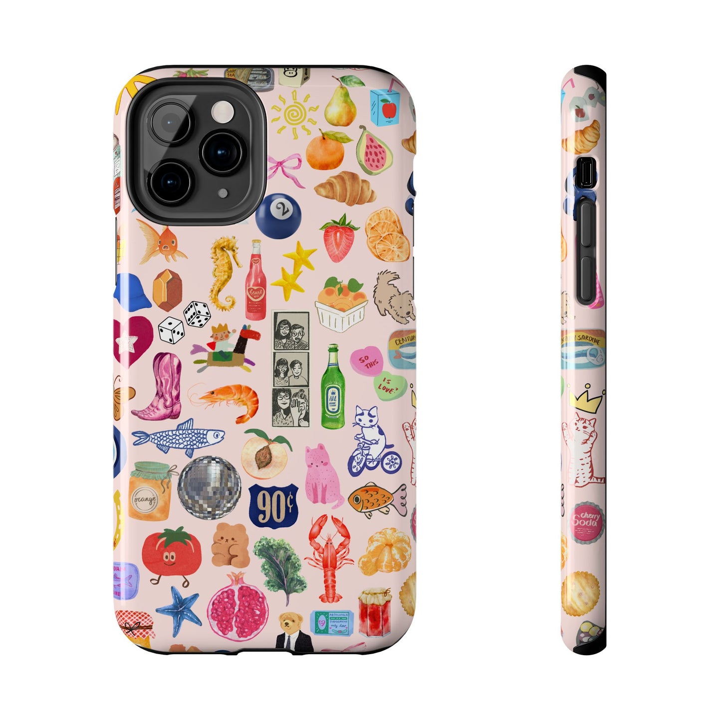 Pink Summer Collage Phone Case