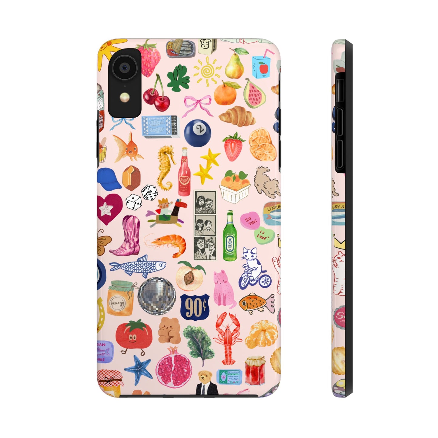 Pink Summer Collage Phone Case
