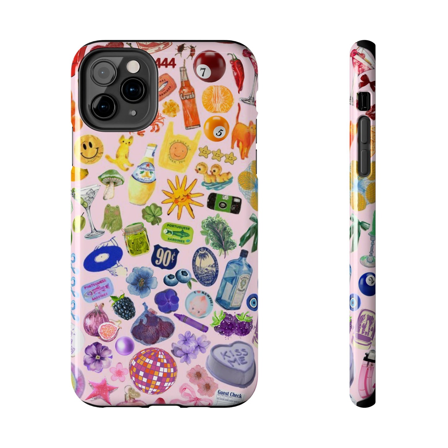 Rainbow Collage Phone Case