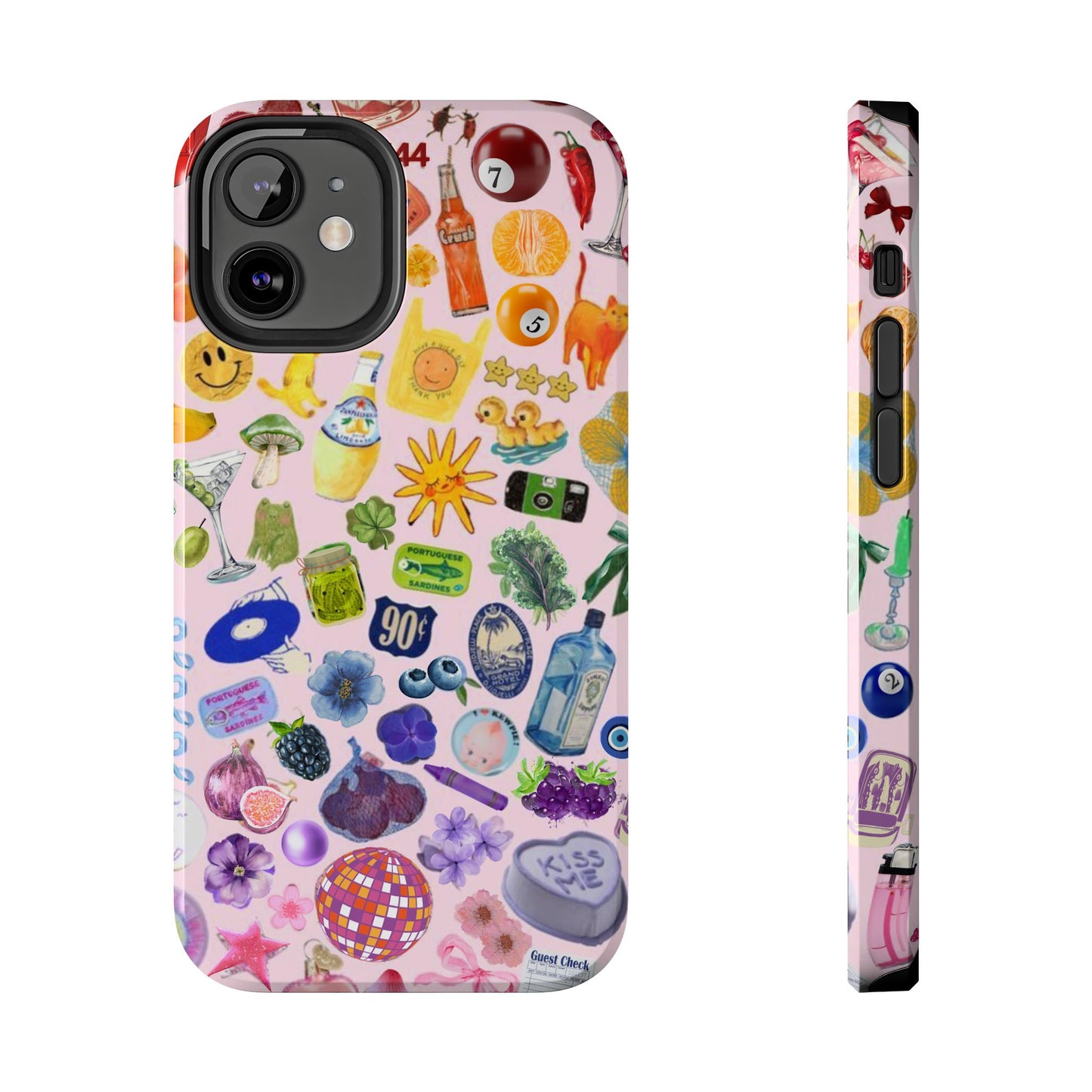 Rainbow Collage Phone Case