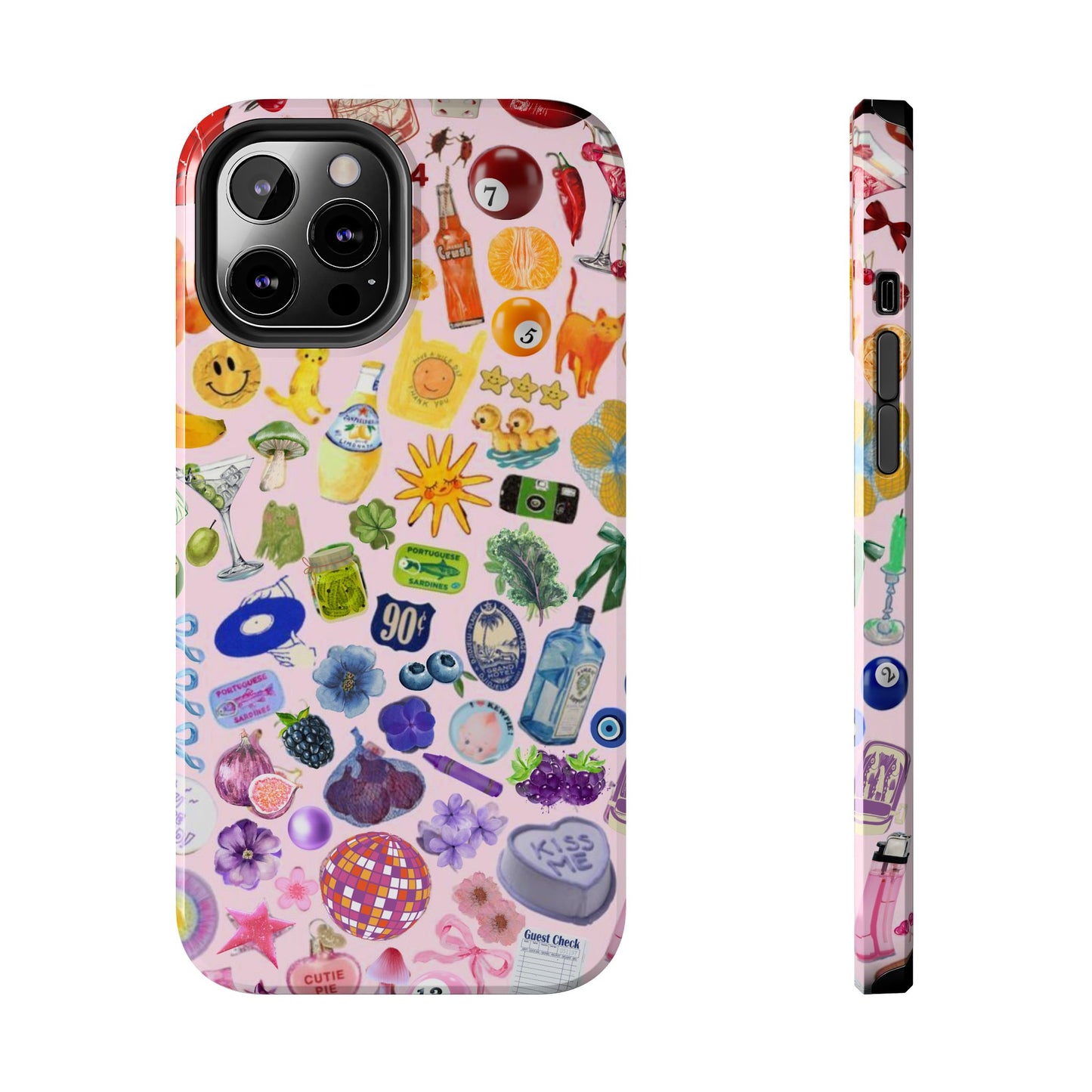 Rainbow Collage Phone Case