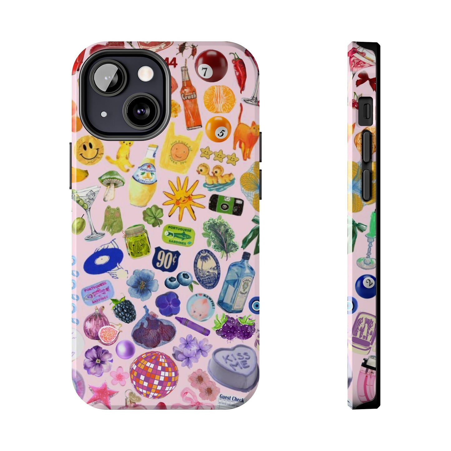 Rainbow Collage Phone Case