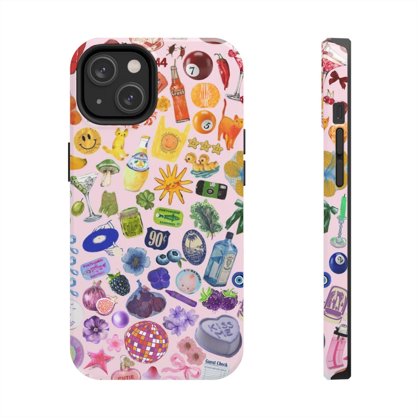 Rainbow Collage Phone Case