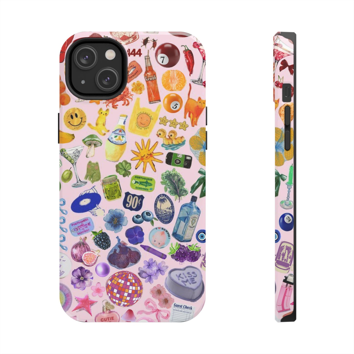 Rainbow Collage Phone Case