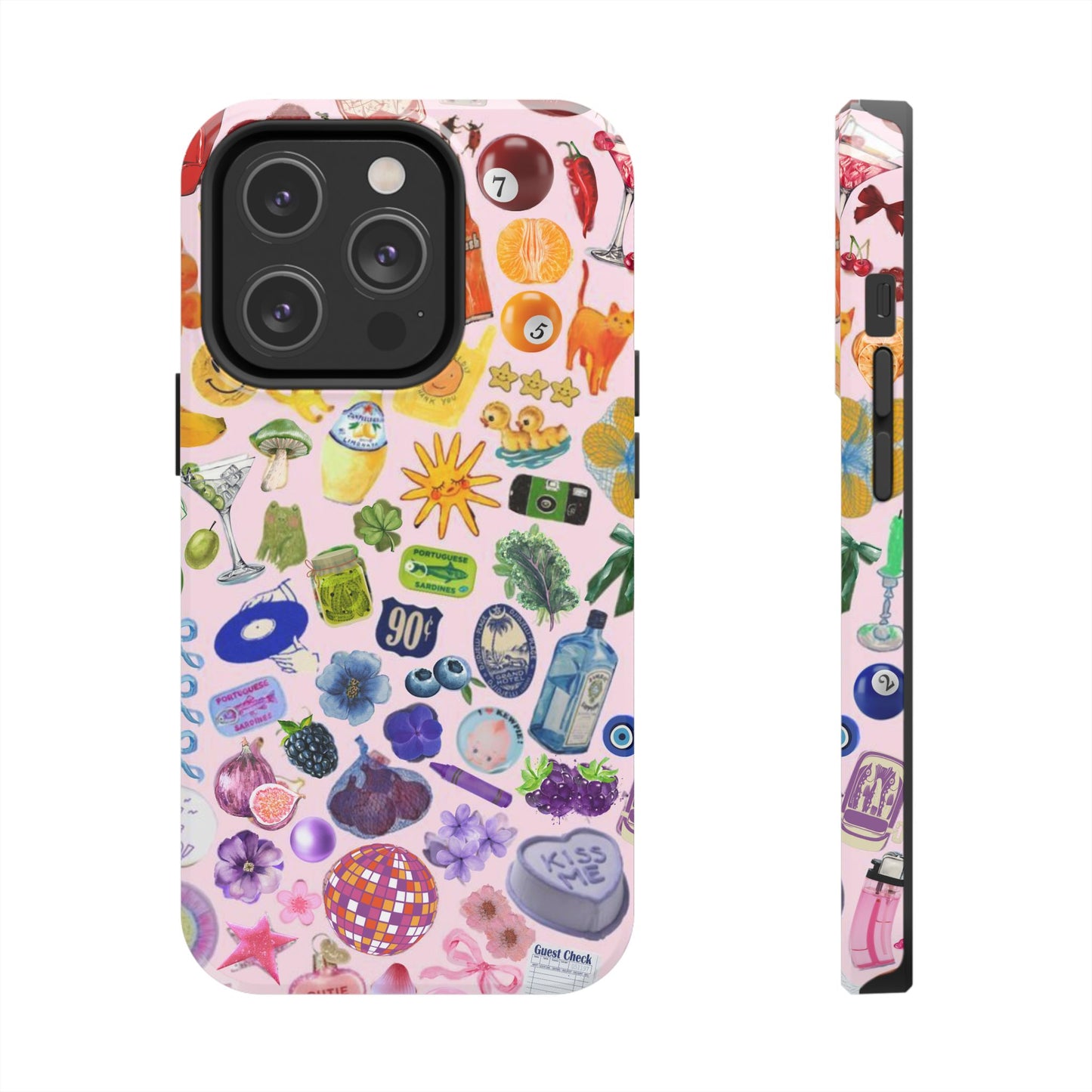 Rainbow Collage Phone Case