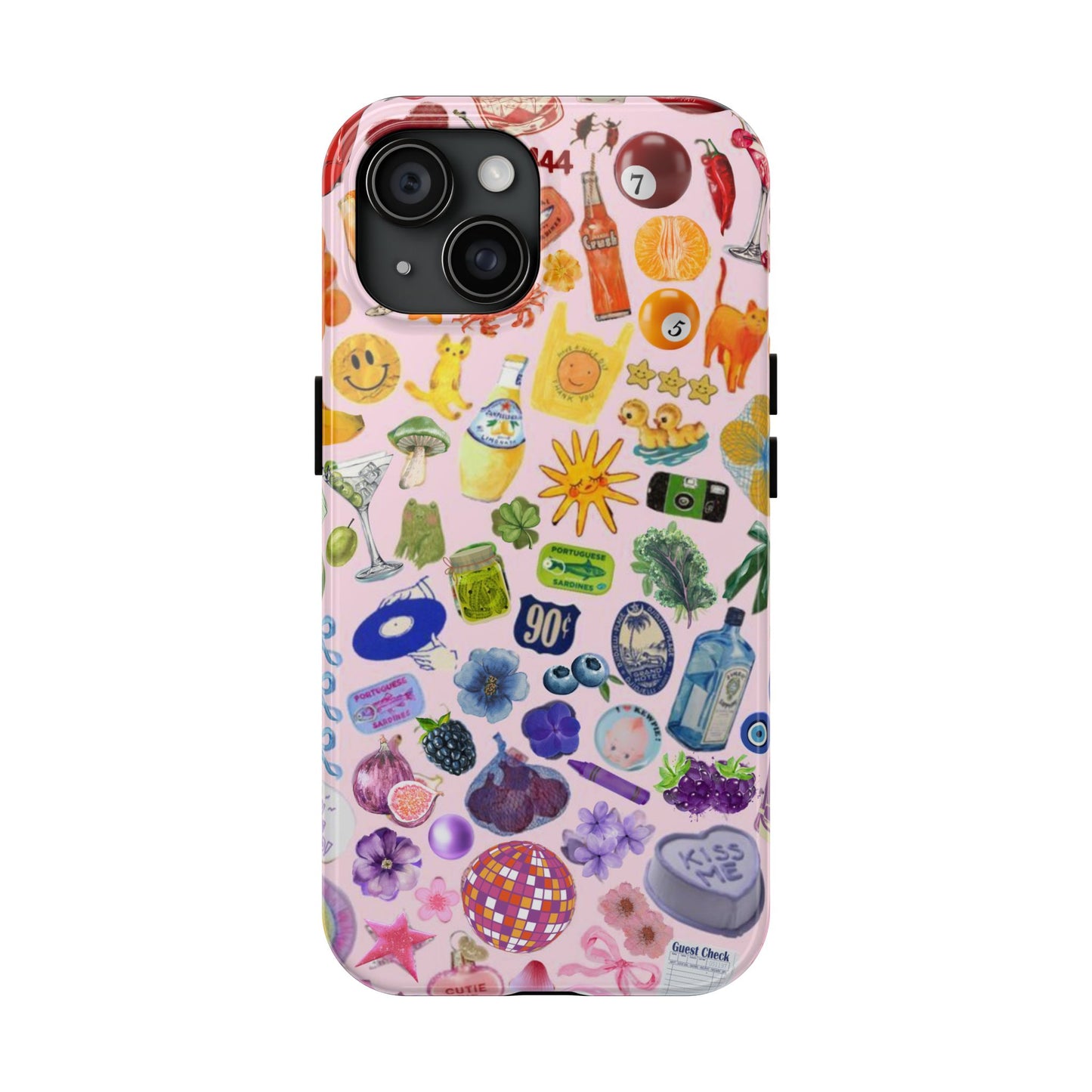 Rainbow Collage Phone Case