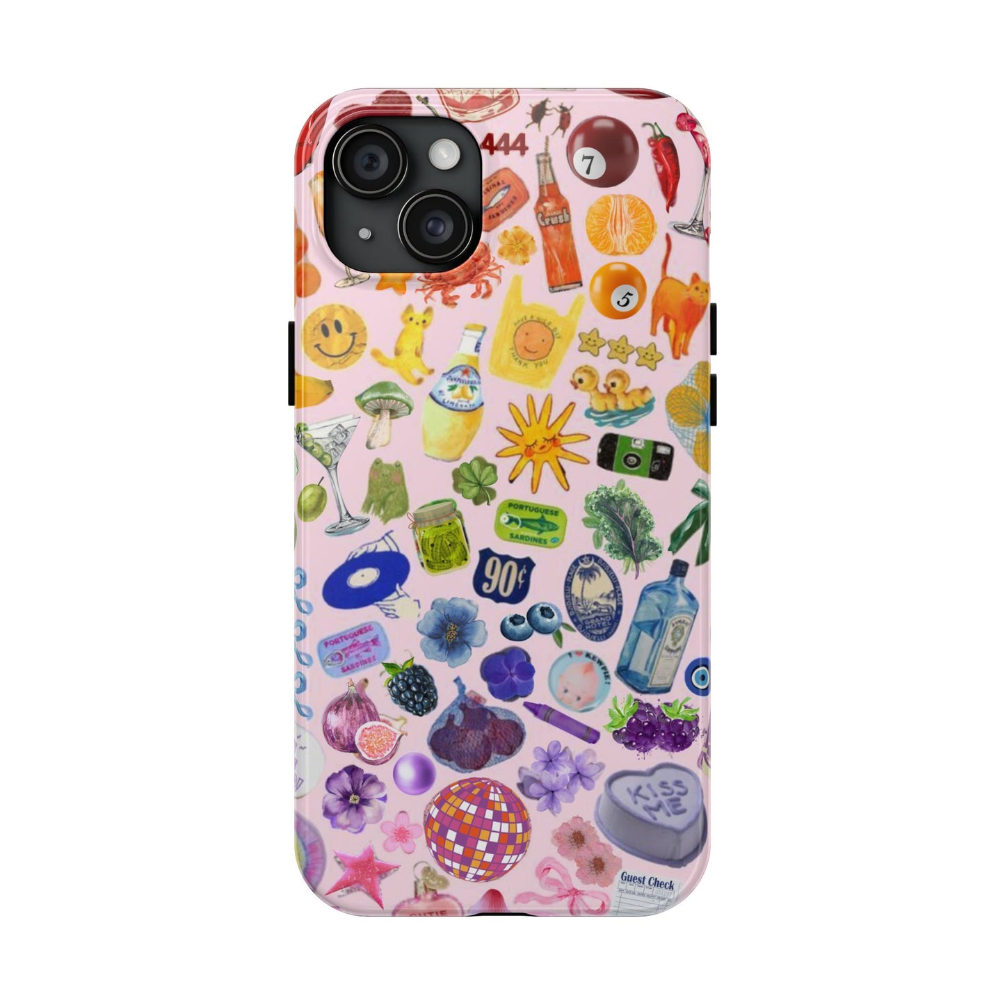 Rainbow Collage Phone Case