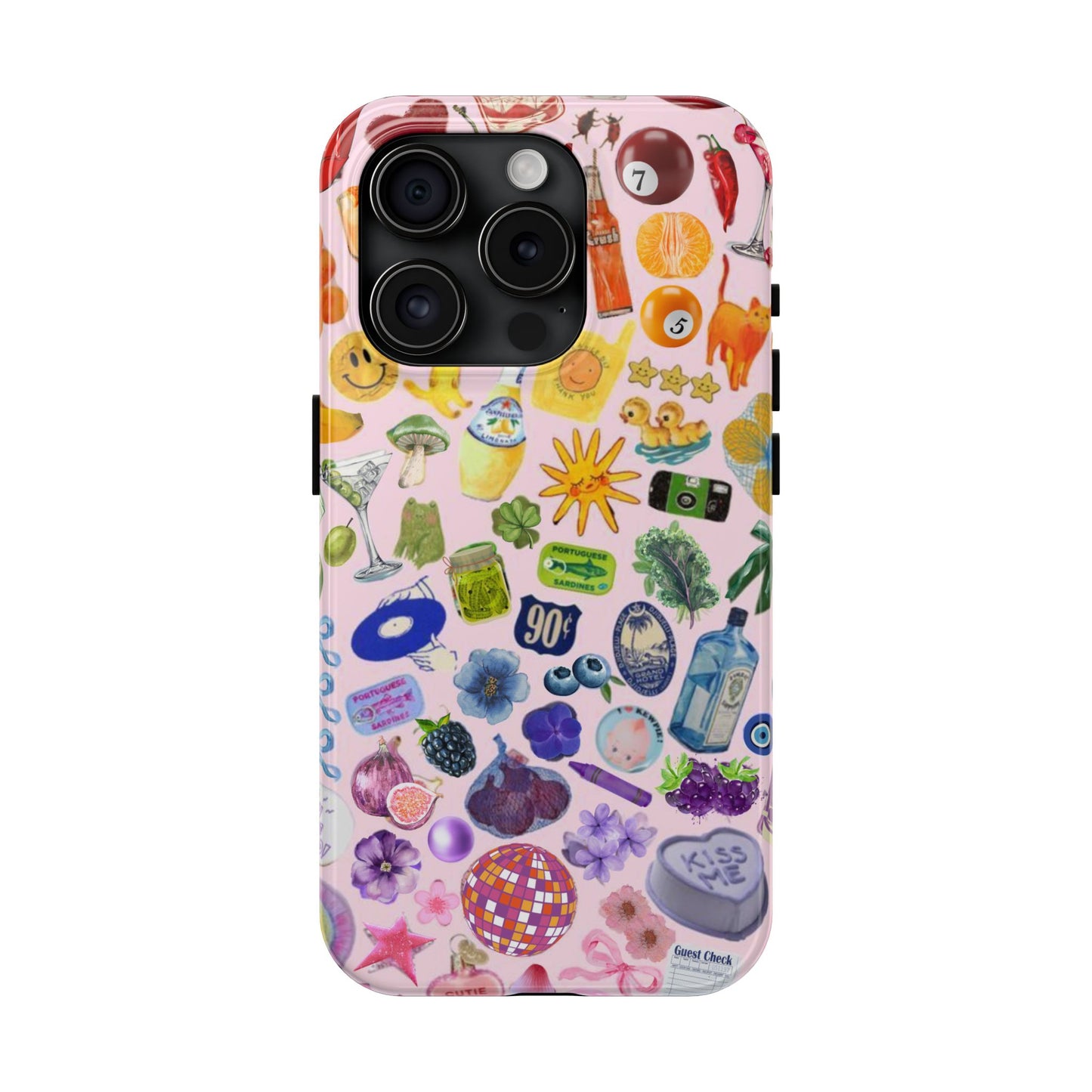 Rainbow Collage Phone Case