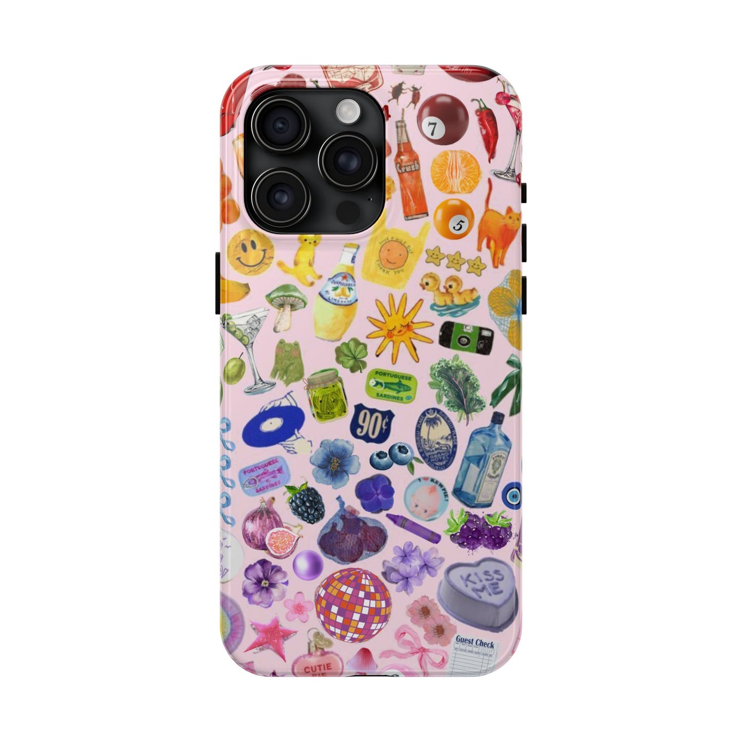 Rainbow Collage Phone Case