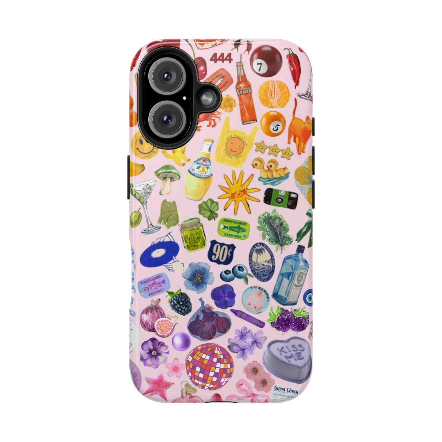 Rainbow Collage Phone Case