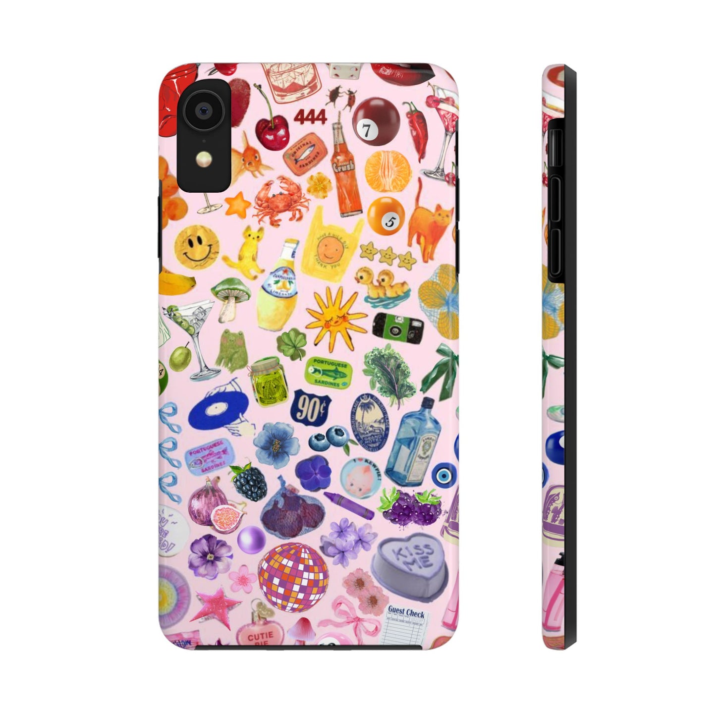 Rainbow Collage Phone Case