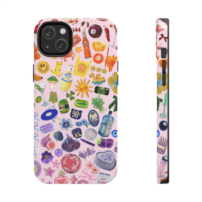 Rainbow Collage Phone Case