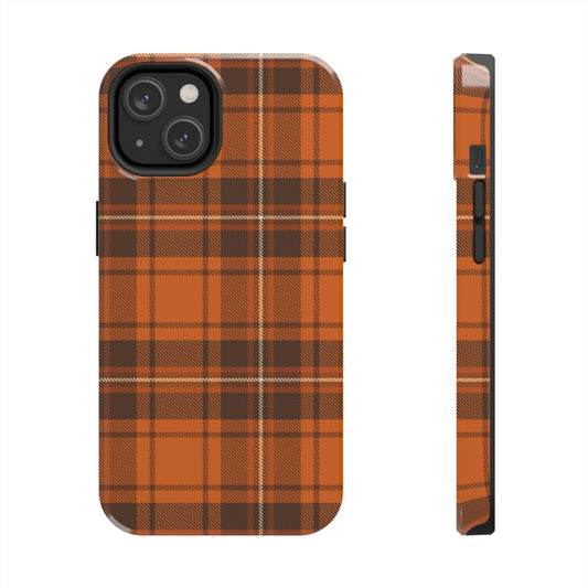 Pumpkin Spice Plaid