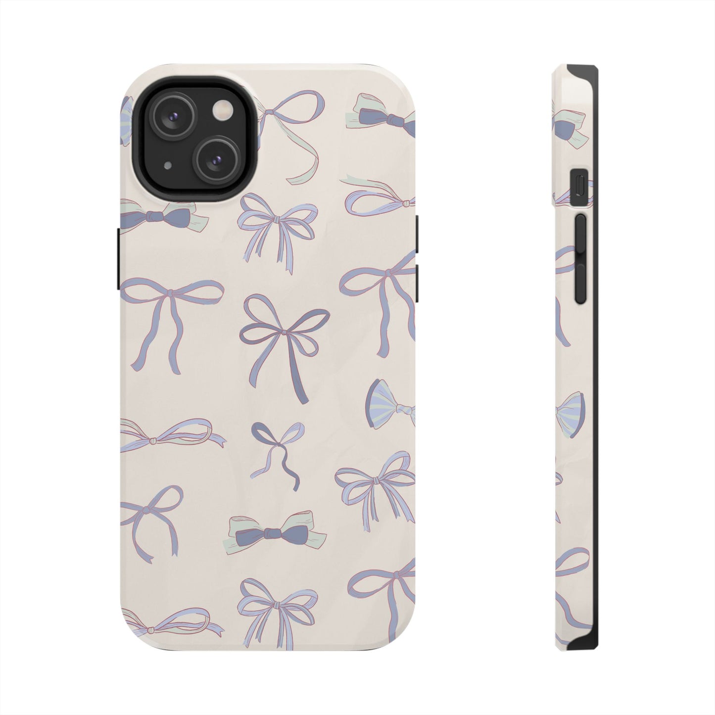 Blue Bows Phone Case