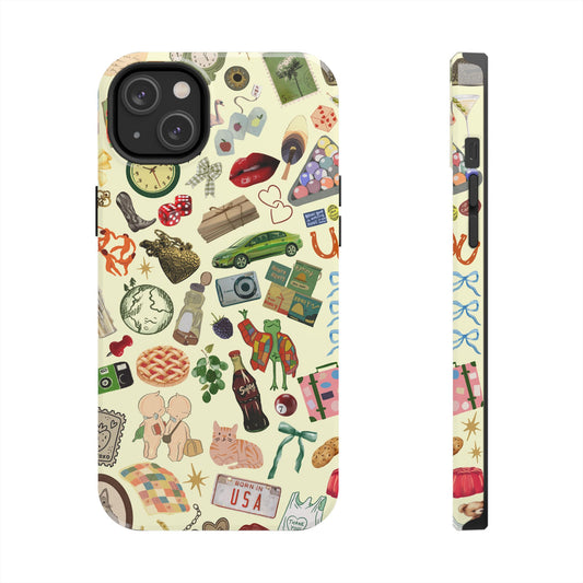 90s Memorabilia Collage Phone Case