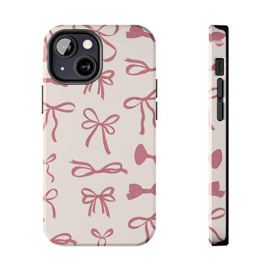 Pink Bow Phone Case