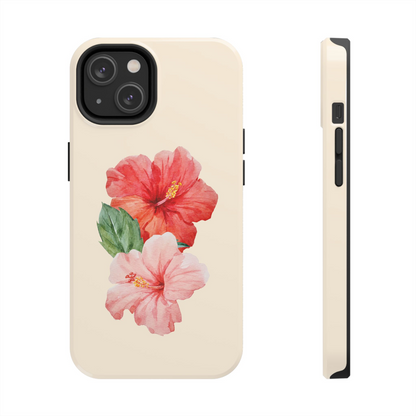 Sunset Hibiscus Case