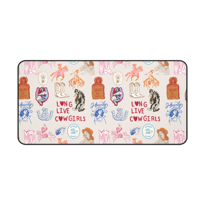 Long Live Cowgirls Desk Mat