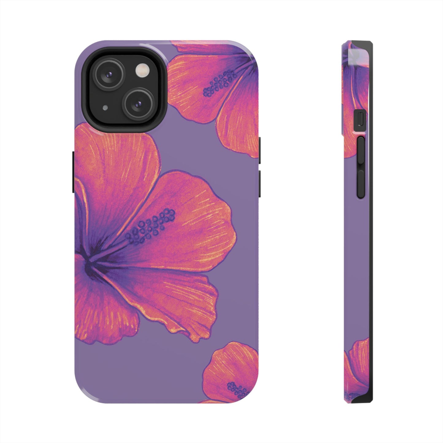 Hibiscus Paradise Purple Phone Case