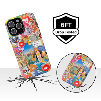 European Summer Collage Phone Case