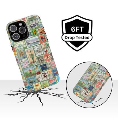 Green Stamp Phone Case