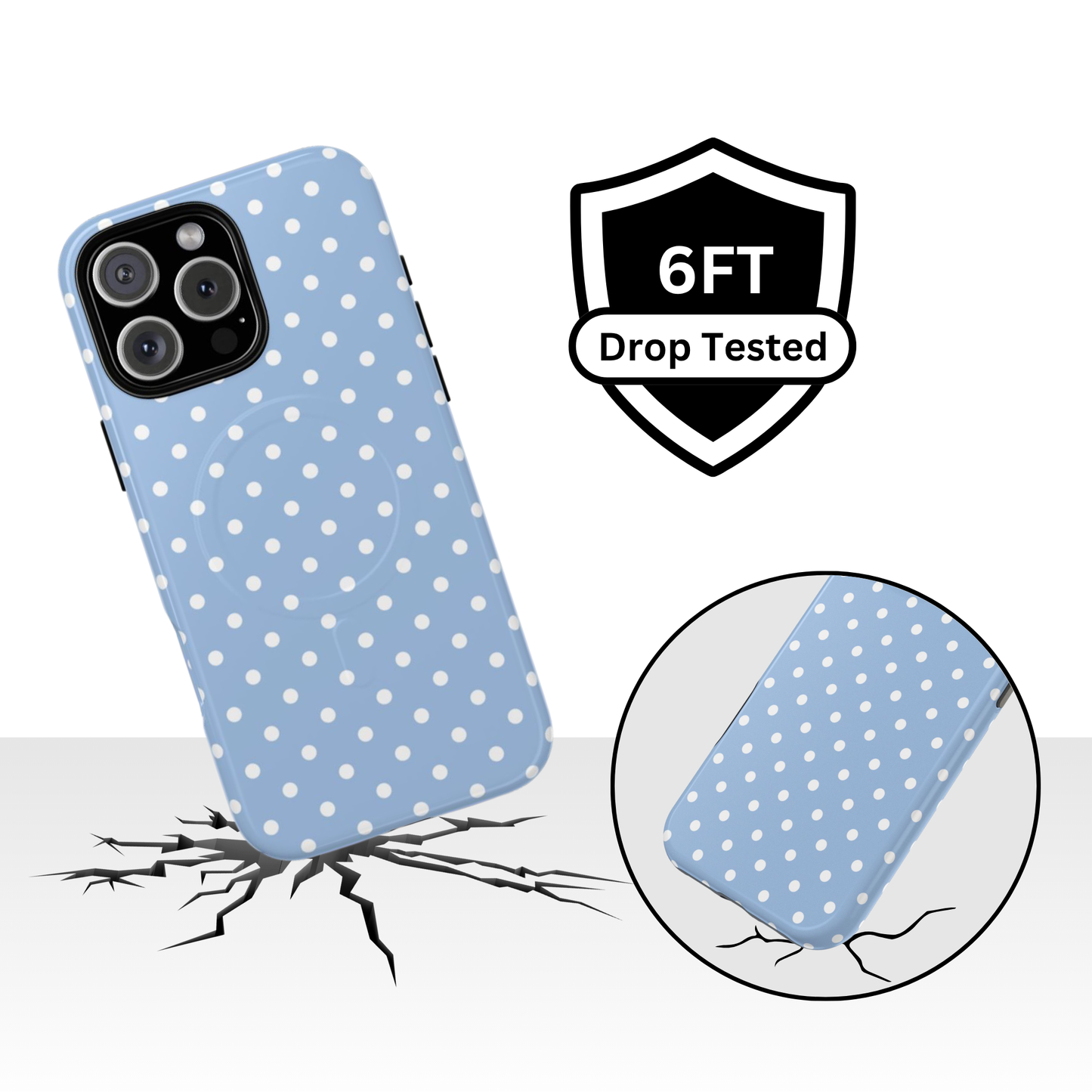 Polka Dot Coastal Case