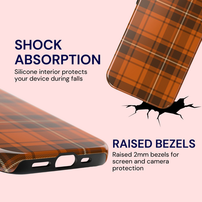 Pumpkin Spice Plaid