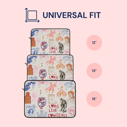 Long Live Cowgirls Laptop Sleeve