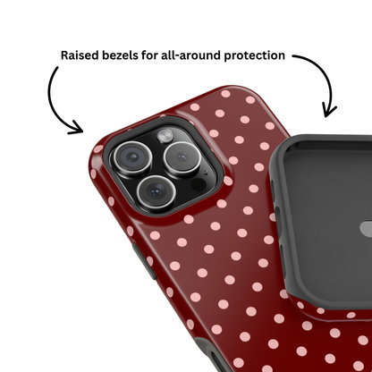 Polka Dot Cherry Case