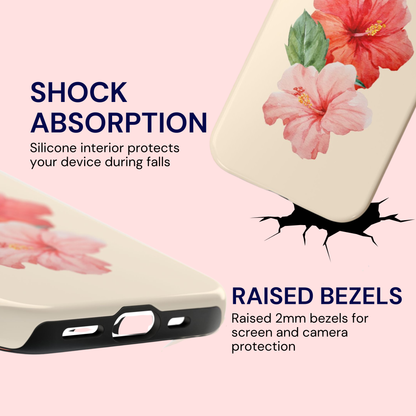 Sunset Hibiscus Case