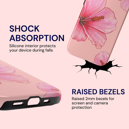 Hibiscus Paradise Pink Phone Case