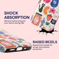 Cool Girl Collage Phone Case