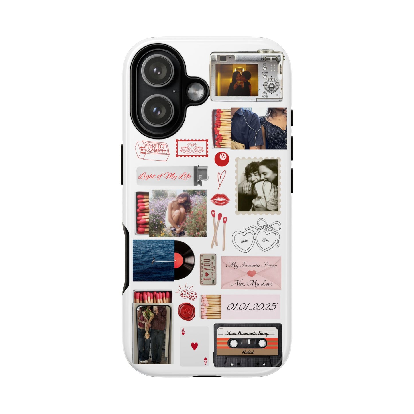 Mixtape Matchbox Memories - Personalized Custom Case