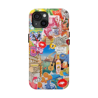 European Summer Collage Phone Case