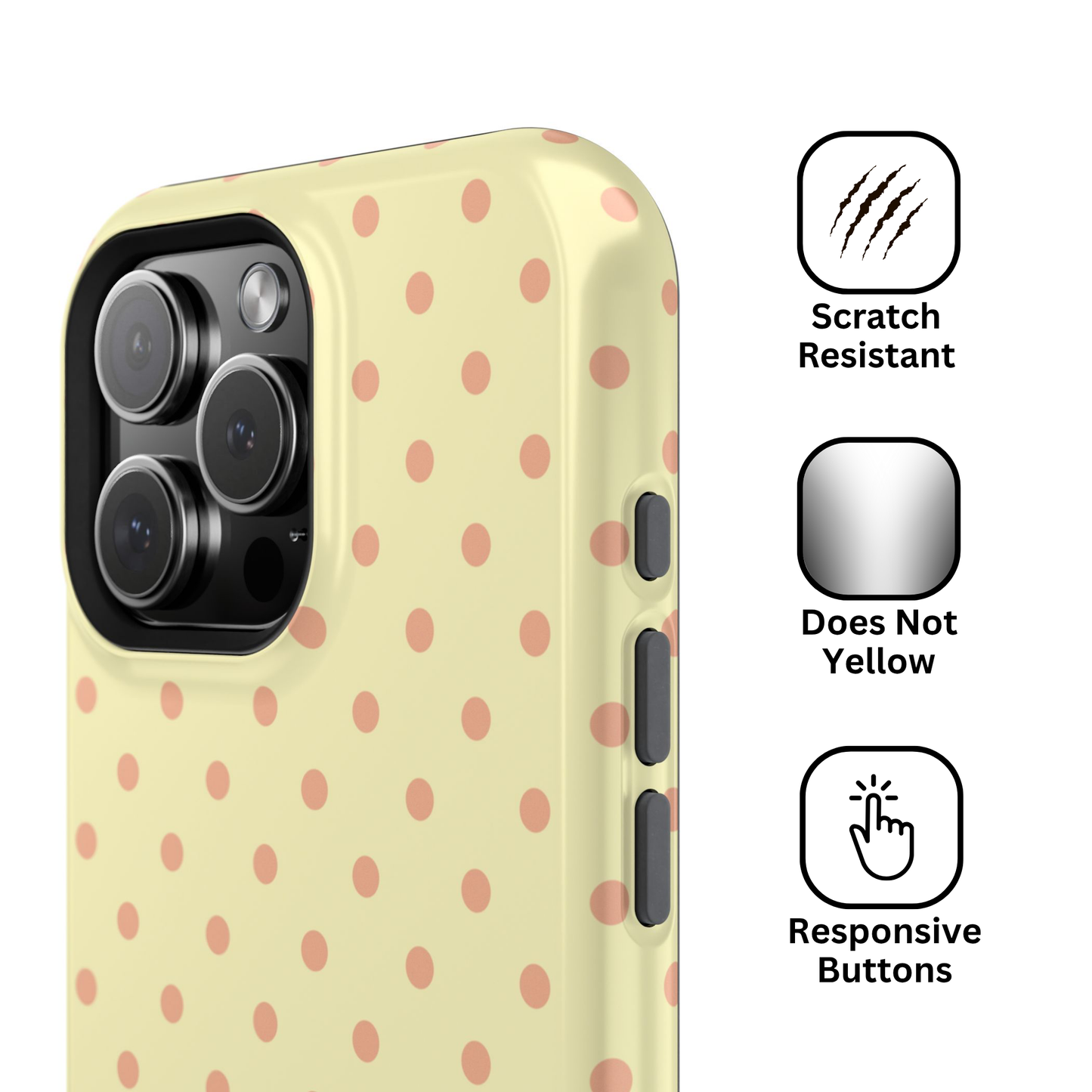 Polka Dot Meringue Case