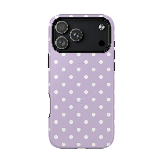 Lavender Polka Dot Case