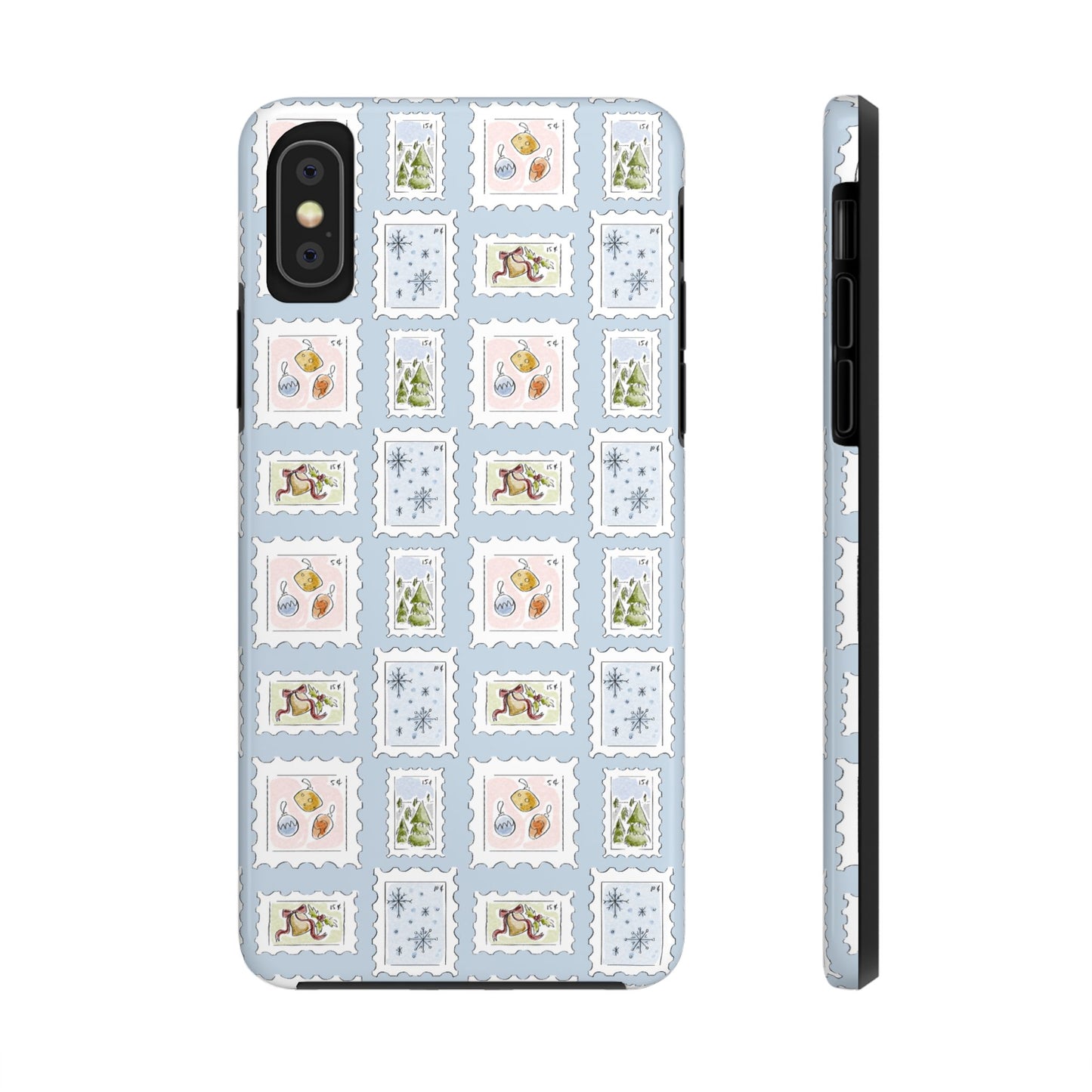 Winter Blues Stamp Phone Case