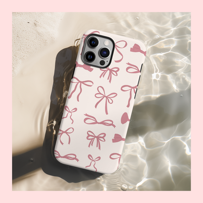 Pink Bow Phone Case