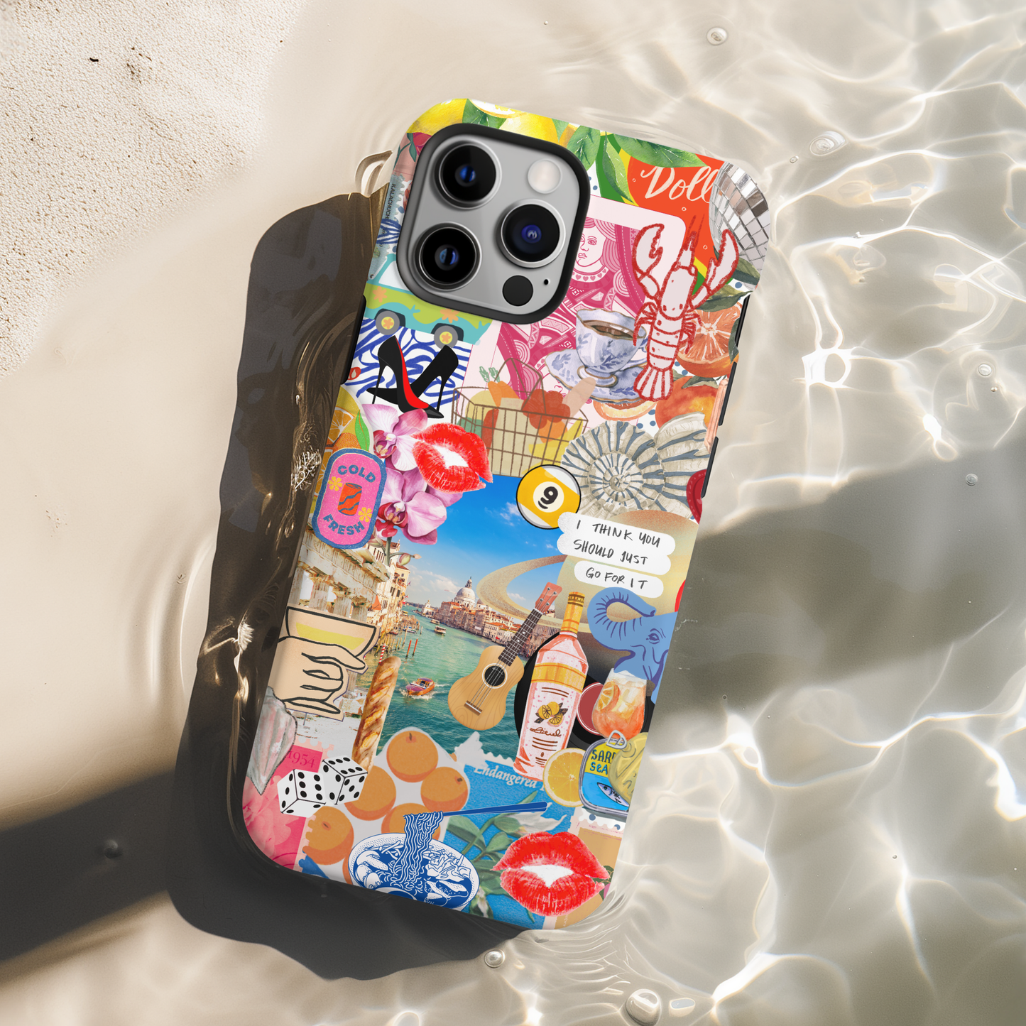 European Summer Collage Phone Case