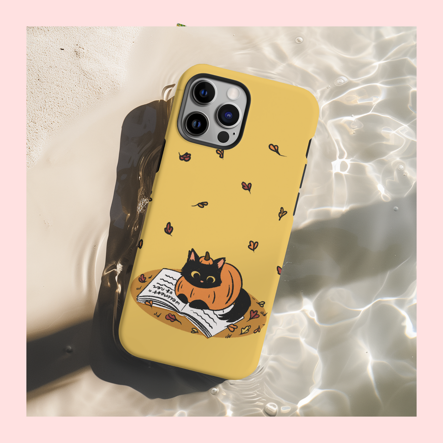 Pumpkin Patch Kitty Phone Case