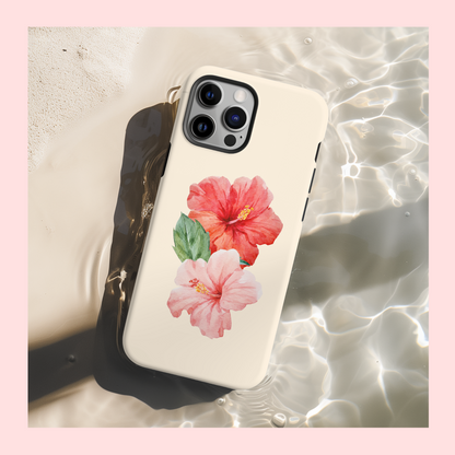 Sunset Hibiscus Case