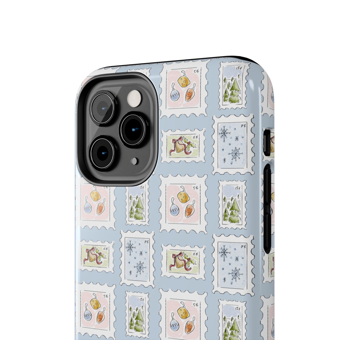 Winter Blues Stamp Phone Case