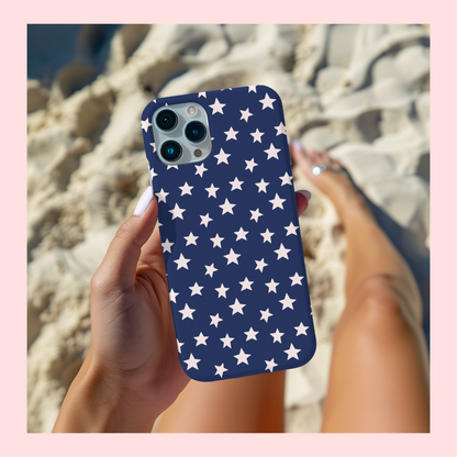 Stars Case - Dark Blue